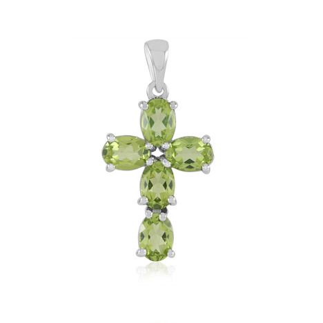 Ciondolo in argento con Peridoto
