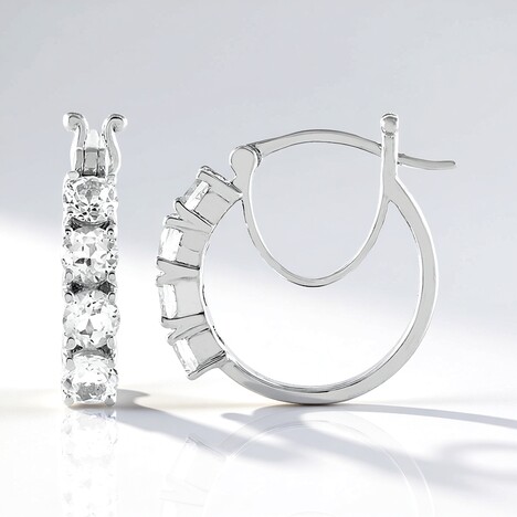 Orecchini in argento con Danburite