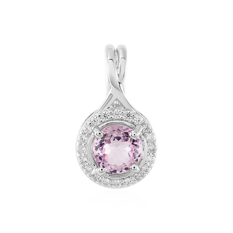 Ciondolo in argento con Kunzite