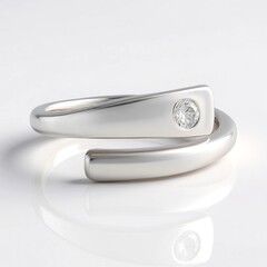 Anello in argento con Zircone