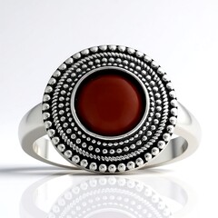 Anello in argento con Corniola (Jones Lee)
