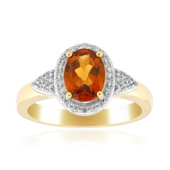 Ceylon-Hessonit-Goldring