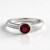 Anello in argento con Rubino Bemainty