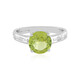 Bague en argent et Péridot (Adela Silber)