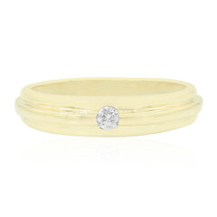 Gouden ring met een Diamant SI1 (G)