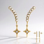 Orecchini in argento con Perla d'Acqua Dolce Argentata