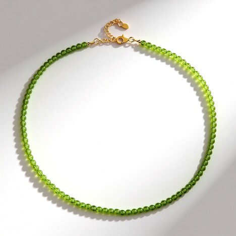 Collana in argento con Peridoto