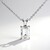 Collana in argento con Topazio Bianco