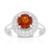 Madeira Citrine Silver Ring (de Melo Essence)