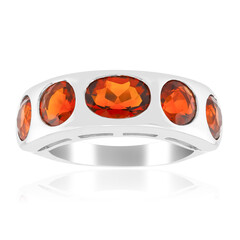 Madeira Citrine Silver Ring (de Melo Essence)