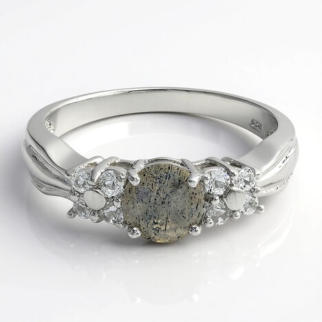 Anello in argento con Spectrolite