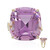 14K Patroke Kunzite Gold Ring (CIRARI)
