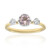 Bague en or et Morganite AAA (CIRARI)