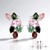 Pendientes en plata con Turmalina rosa de Brasil (de Melo Essence)