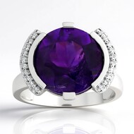 Sambia-Amethyst-Silberring