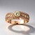 Anello in oro con Diamante Rose de France VS1 di Argyle (Annette)
