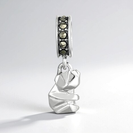 Ciondolo in argento con Marcassite (MONOSONO COLLECTION)