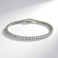 Zilveren armband met zirkonen (Adela Silber)