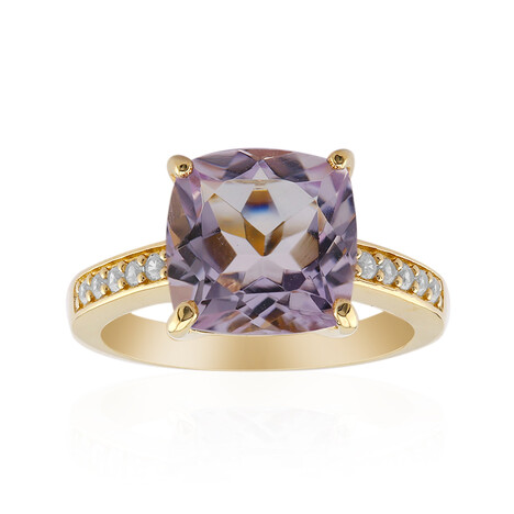 Bolivianischer Amethyst-Silberring
