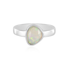 Anello in argento con Opale di Welo