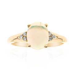 Anillo en oro con Ópalo Welo AAA (CIRARI)