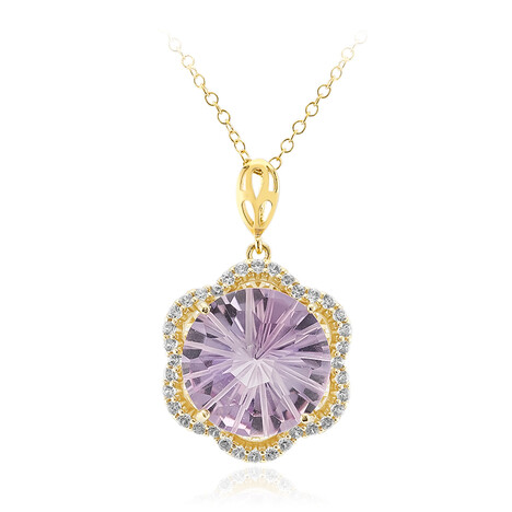 Collana in argento con Ametista Boliviana