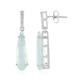 Boucles d'oreilles en or et Opale Paraïba (AMAYANI)