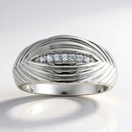 Anello in argento con Zircone (TPC)