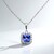 Collana in oro con Tanzanite AAA