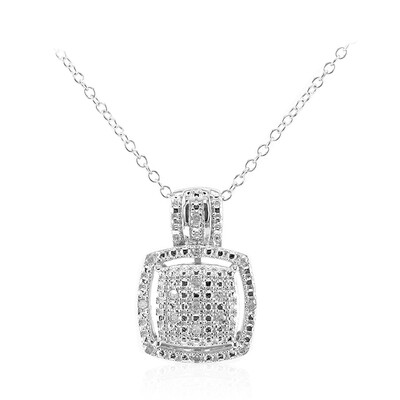 I3 (I) Diamant-Silberhalskette