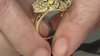 Zilveren ring met een witte topaas (Adela Silber)