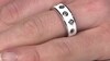 Zilveren ring met saffieren