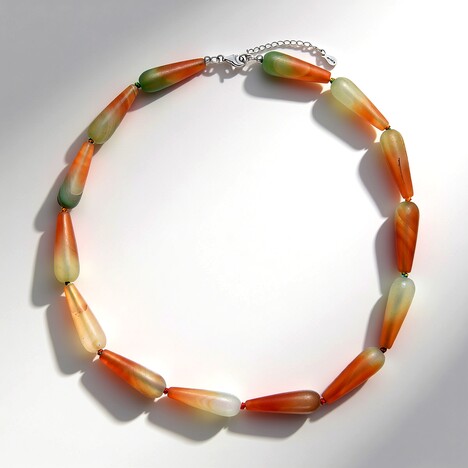 Collana in argento con Agata