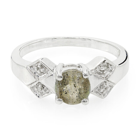 Spektrolith-Silberring