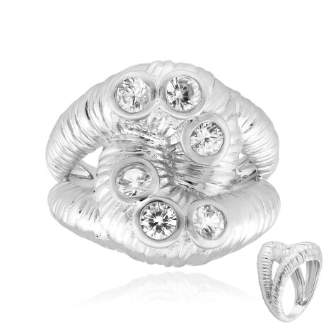 Zirkon-Silberring (MONOSONO COLLECTION)