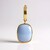 Ciondolo in argento con Opale Blu