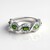 Anello in argento con Diopside Russo (Adela Silber)