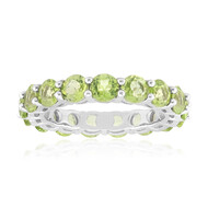 Peridot-Silberring