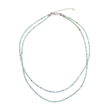 Collana in argento con Larimar