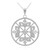 Collier en argent et Topaze blanche