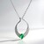Collana in oro con Smeraldo Zambia AAA (CIRARI)