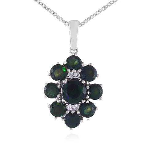 Collier en argent et Opale Mezezo