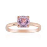 Anello in argento con Kunzite