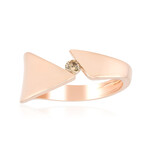 Bague en argent et Diamant rose Argyle I1 (Annette)