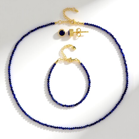 Parure in argento con Lapislazzuli
