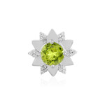 Arizona-Peridot-Silberanhänger