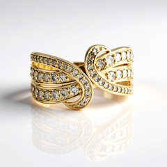 Anello in oro con Diamante Cioccolato I2 (SUHANA)