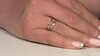 Gouden ring met SI2 (H) Diamanten (CIRARI)