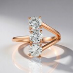 Anello in argento con Zircone (Adela Silber)