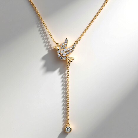 Collana in oro con Diamante SI2 (H) (CIRARI)